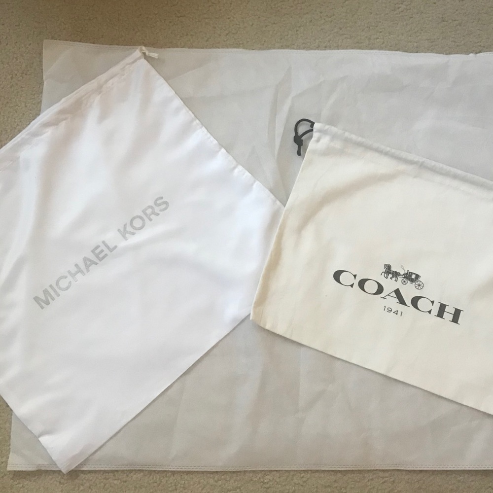 Coach & Michael Kors dust bags